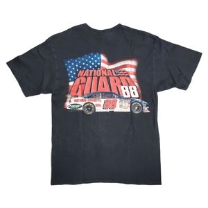 Vintage DALE EARNHARDT JR Shirt NASCAR #88 National Guard